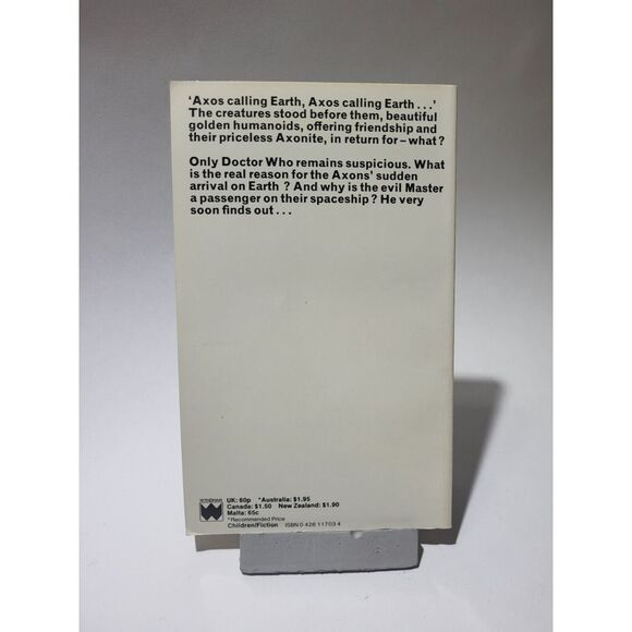 Doctor Who and the Claws of Axos by Terrance Dicks - Target Paperback - Picture 2 of 2